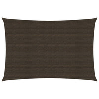 Thumbnail for Sonnensegel 160 g/m² Braun 2x4 m HDPE