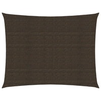 Thumbnail for Sonnensegel 160 g/m² Braun 3,5x4,5 m HDPE