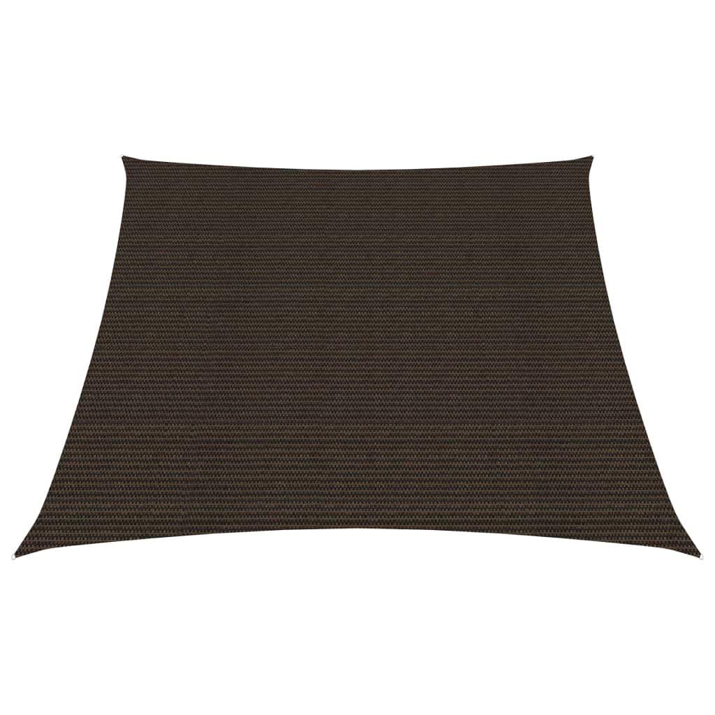 Sonnensegel 160 g/m² Braun 3/4x2 m HDPE