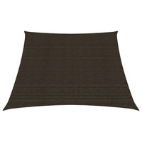 Thumbnail for Sonnensegel 160 g/m² Braun 3/4x2 m HDPE