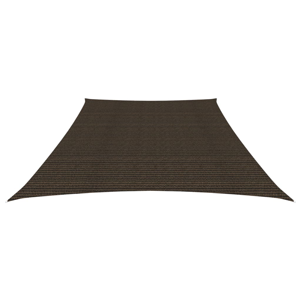 Sonnensegel 160 g/m² Braun 4/5x3 m HDPE