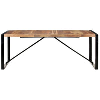 Thumbnail for Esstisch 200x100x75 cm Massivholz mit Palisander-Finish