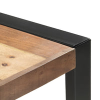 Thumbnail for Esstisch 200x100x75 cm Massivholz mit Palisander-Finish