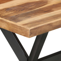 Thumbnail for Esstisch 140x70x75 cm Massivholz mit Palisander-Finish