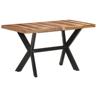 Thumbnail for Esstisch 140x70x75 cm Massivholz mit Palisander-Finish