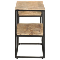 Thumbnail for TV-Schrank 180x30x50 cm Raues Mangoholz