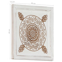 Thumbnail for Handgeschnitzte Wandpaneele 2 Stk. MDF 40x40x1,5cm