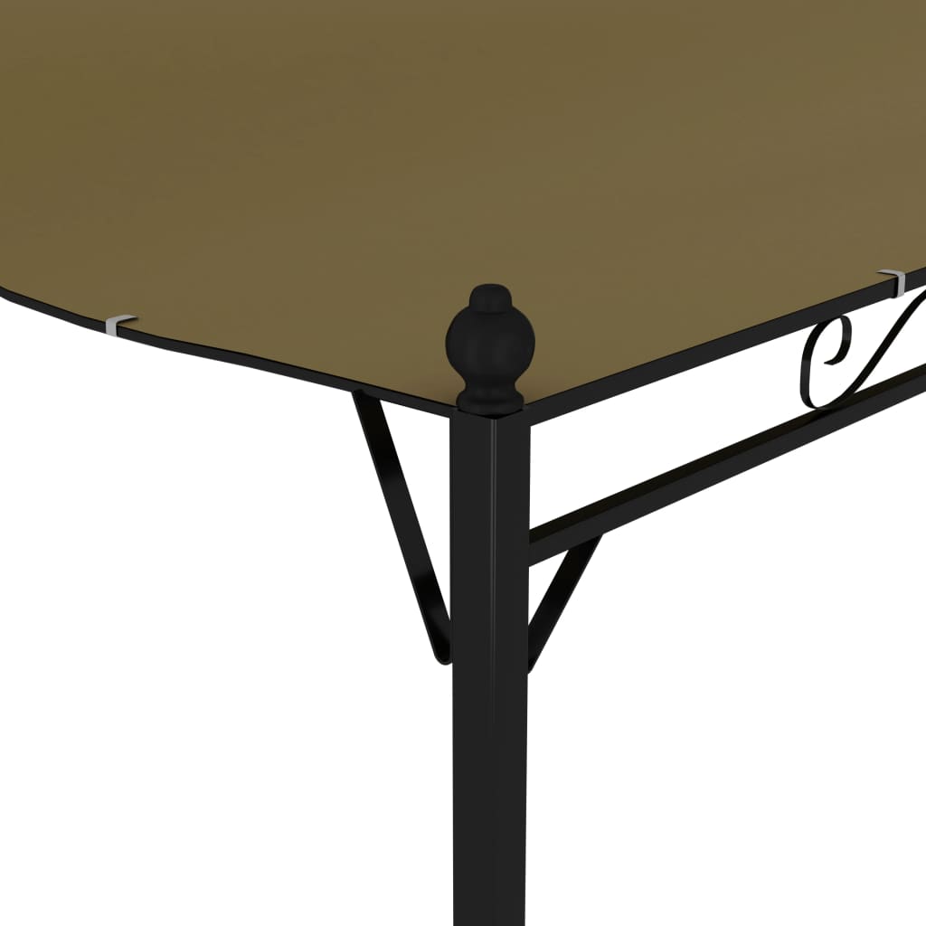 Pavillon 3x2,5 m Taupe 180 g/m²