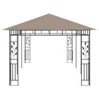 Thumbnail for Pavillon mit Moskitonetz 6x3x2,73 m Taupe 180 g/m²