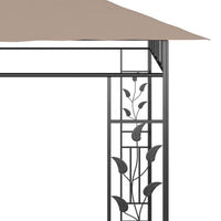 Thumbnail for Pavillon mit Moskitonetz 6x3x2,73 m Taupe 180 g/m²