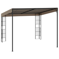 Thumbnail for Wand-Pavillon 3x3 m Taupe Stoff
