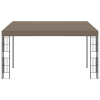 Thumbnail for Wand-Pavillon 4x3 m Taupe Stoff