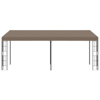 Thumbnail for Wand-Pavillon 6x3 m Taupe Stoff