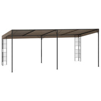Thumbnail for Wand-Pavillon 6x3 m Taupe Stoff