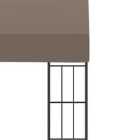 Thumbnail for Wand-Pavillon 6x3 m Taupe Stoff