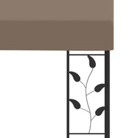 Thumbnail for Wand-Pavillon 4x3x2,5 m Taupe