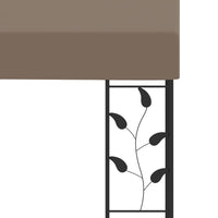 Thumbnail for Wand-Pavillon 6x3x2,5 m Taupe