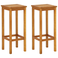 Thumbnail for 3-tlg. Balkon-Bar-Set Massivholz Akazie