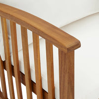 Thumbnail for Gartenstühle mit Kissen 2 Stk. Akazie Massivholz