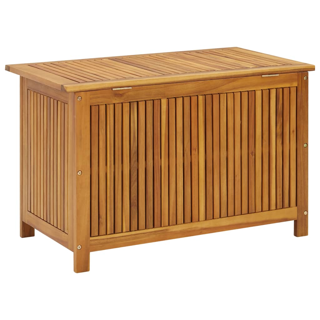 Garten-Aufbewahrungsbox 90x50x58 cm Massivholz Akazie