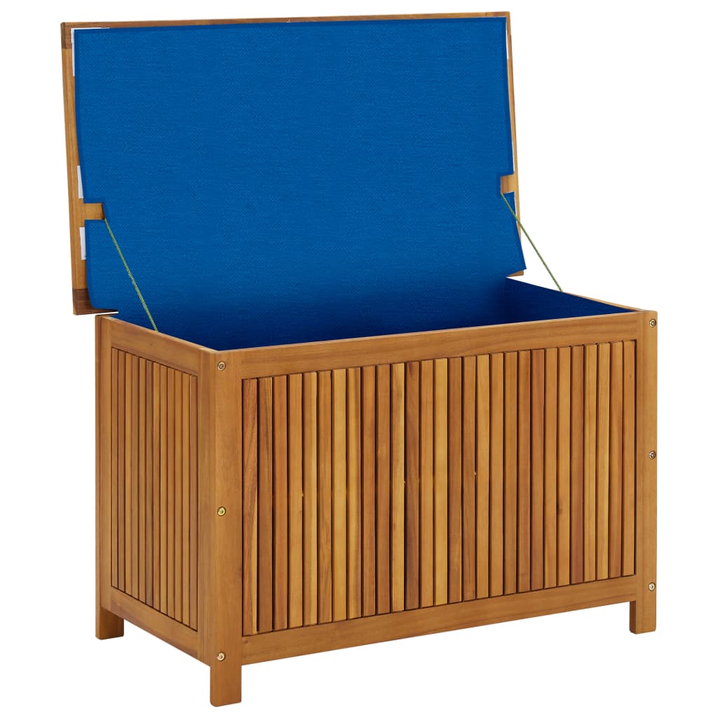 Garten-Aufbewahrungsbox 90x50x58 cm Massivholz Akazie