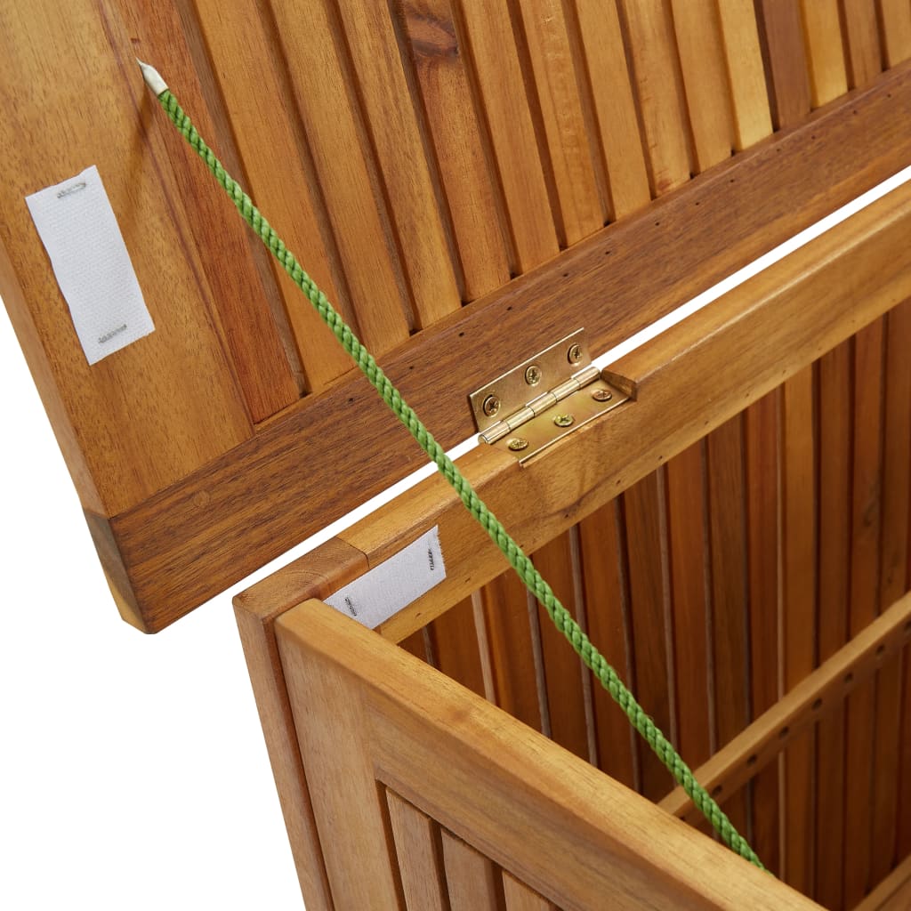 Garten-Aufbewahrungsbox 90x50x58 cm Massivholz Akazie