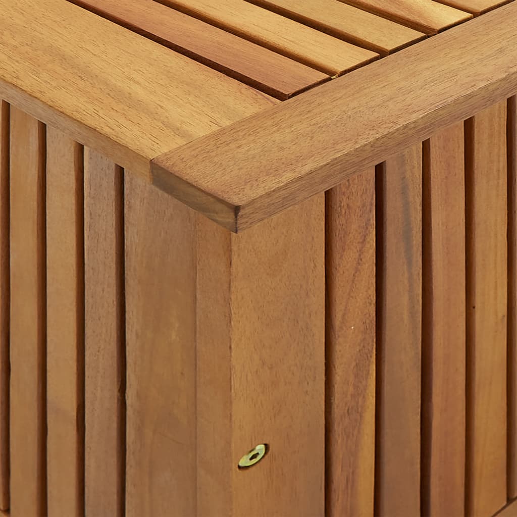 Garten-Aufbewahrungsbox 90x50x58 cm Massivholz Akazie