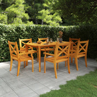 Thumbnail for Gartentisch 160x90x75 cm Massivholz Akazie