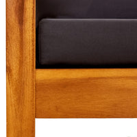 Thumbnail for Gartenbank mit Sonnendach Massivholz Akazie