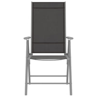 Thumbnail for Gartenstühle Klappbar 4 Stk. Textilene Schwarz