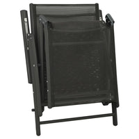 Thumbnail for 3-tlg. Garten-Lounge-Set Textilene und Aluminium Schwarz