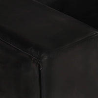 Thumbnail for 2-Sitzer-Sofa Schwarz Echtleder