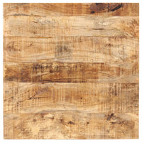 Thumbnail for Bartisch Quadratisch 60x60x110 cm Raues Mangoholz