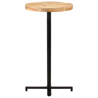 Thumbnail for Bartisch Rund Ø60x110 cm Raues Mangoholz