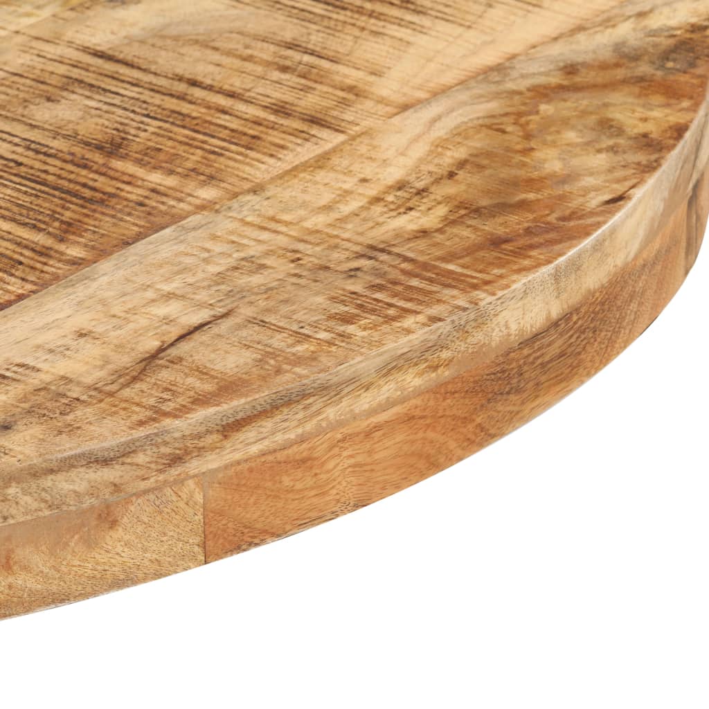 Bartisch Rund Ø60x110 cm Raues Mangoholz