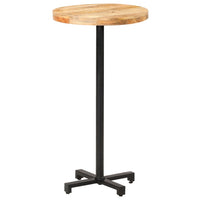 Thumbnail for Bartisch Rund Ø60x110 cm Raues Mangoholz