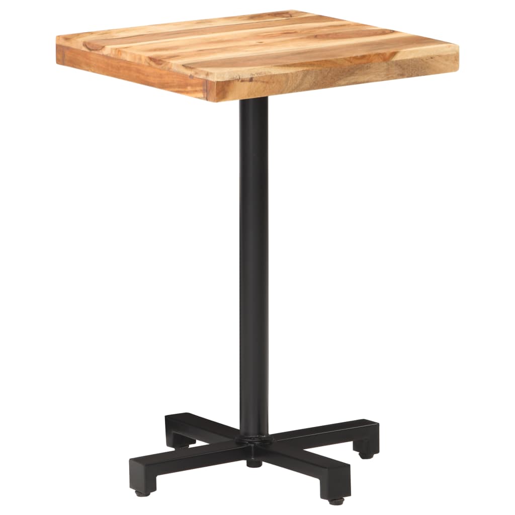 Bistrotisch Quadratisch 50x50x75 cm Akazie Massivholz