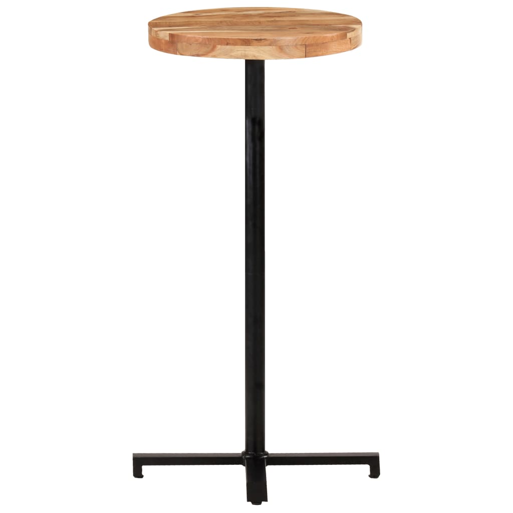 Bartisch Rund Ø50x110 cm Akazie Massivholz