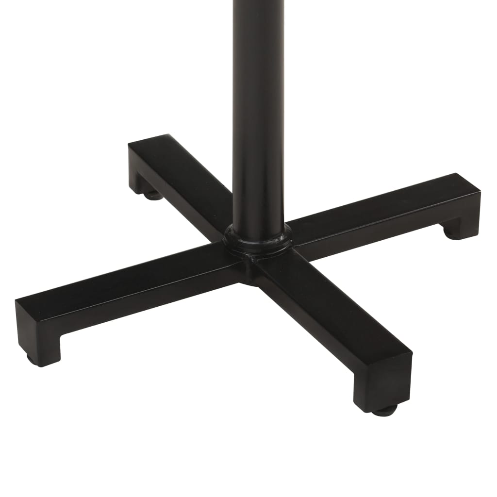 Bistrotisch Rund Ø50x75 cm Altholz Massiv