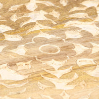 Thumbnail for Beistelltisch Ø48 cm Massivholz Mango