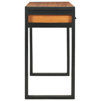 Thumbnail for Schreibtisch mit 2 Schubladen 100x40x75 cm Recyceltes Teak