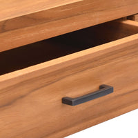 Thumbnail for Schreibtisch mit 2 Schubladen 100x40x75 cm Recyceltes Teak