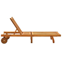 Thumbnail for Sonnenliege Akazie Massivholz