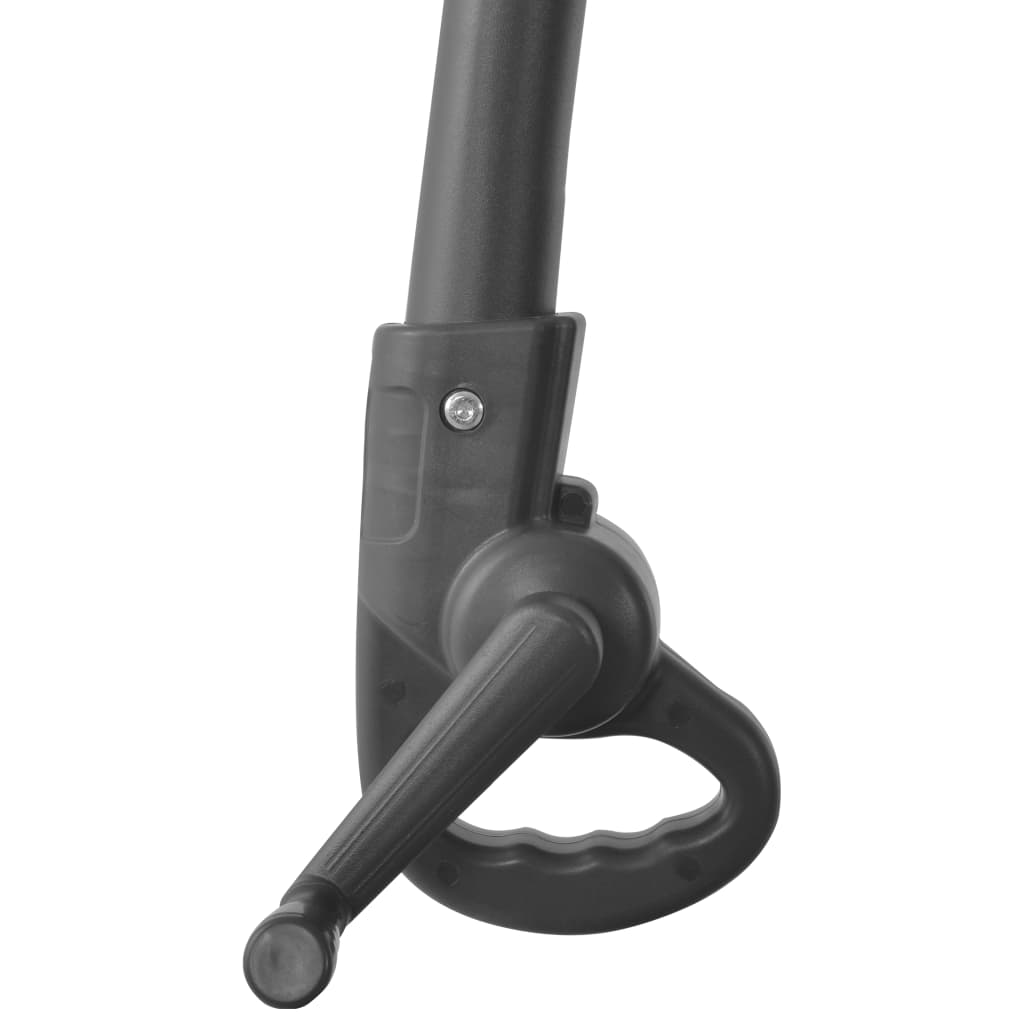 Ampelschirm mit Stahlmast 300 cm Schwarz