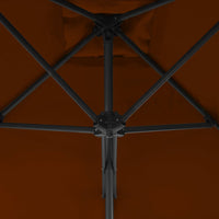 Thumbnail for Sonnenschirm mit Stahlmast Terracotta-Rot 300x230 cm