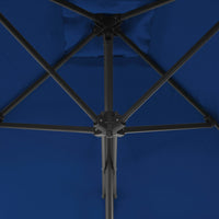 Thumbnail for Sonnenschirm mit Stahlmast Blau 300x230 cm