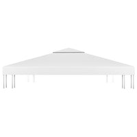 Thumbnail for Pavillon-Dachplane mit Kaminabzug 310 g/m² 3x3 m Weiß