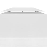Thumbnail for Pavillon-Dachplane mit Kaminabzug 310 g/m² 3x3 m Weiß