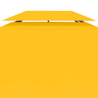 Thumbnail for Pavillon-Dachplane mit Kaminabzug 310 g/m² 4x3 m Gelb