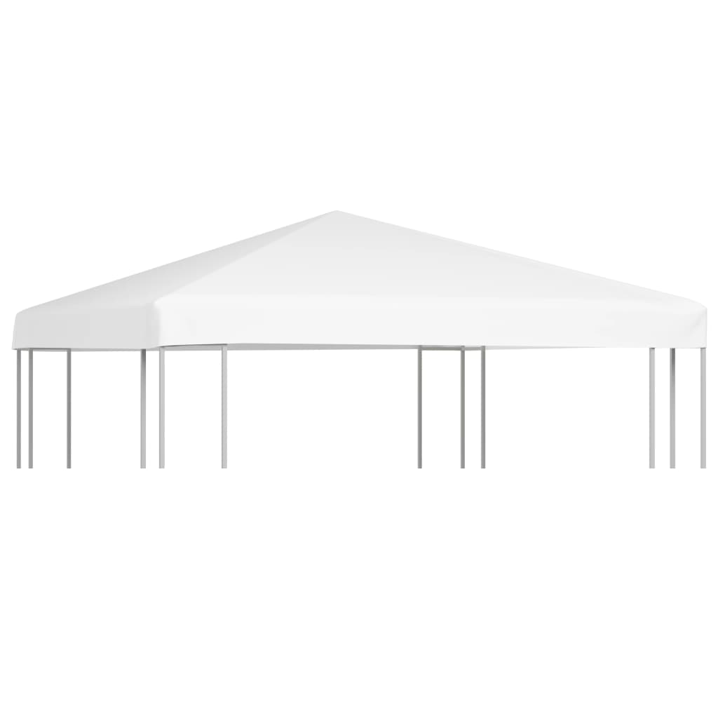 Pavillondach 270 g/m² 3x3 m Weiß